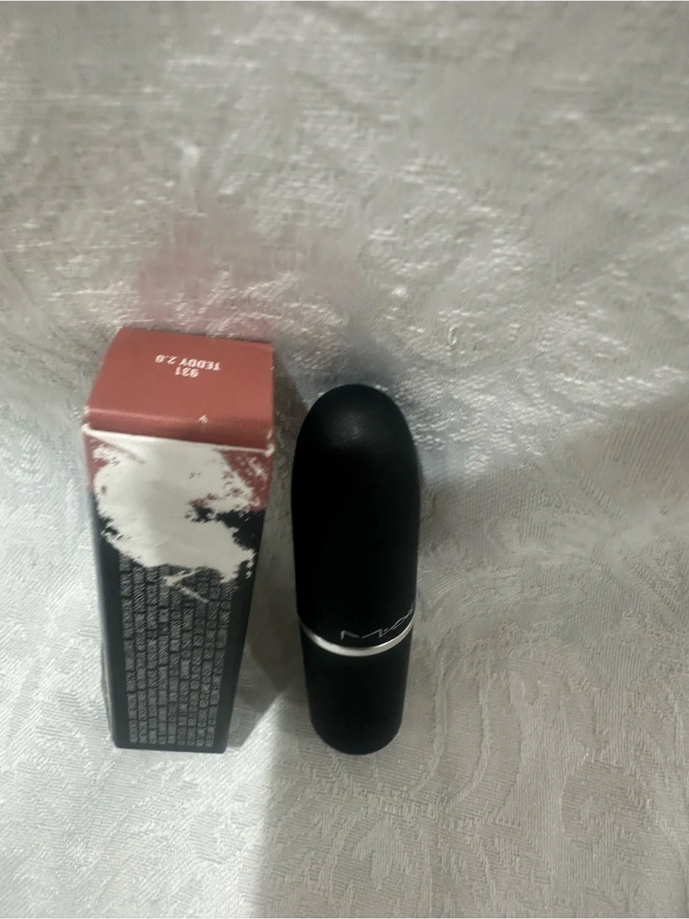 MAC Powder Kiss Lipstick Teddy 2.0 NIB